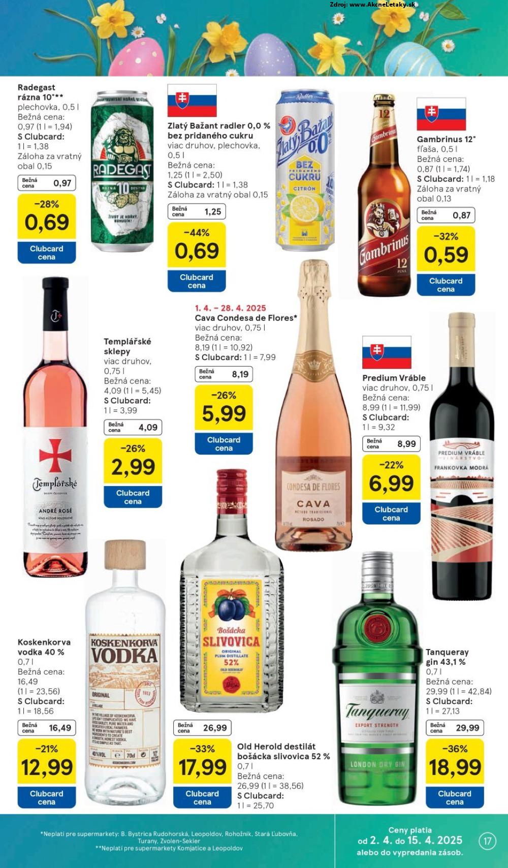 Leták Tesco (2. 4. - 8. 4. 2025) - strana 17 z 28