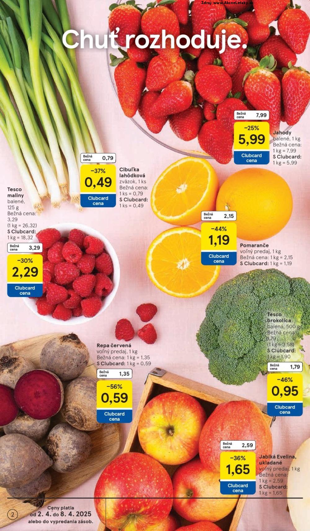 Leták Tesco (2. 4. - 8. 4. 2025) - strana 2 z 28