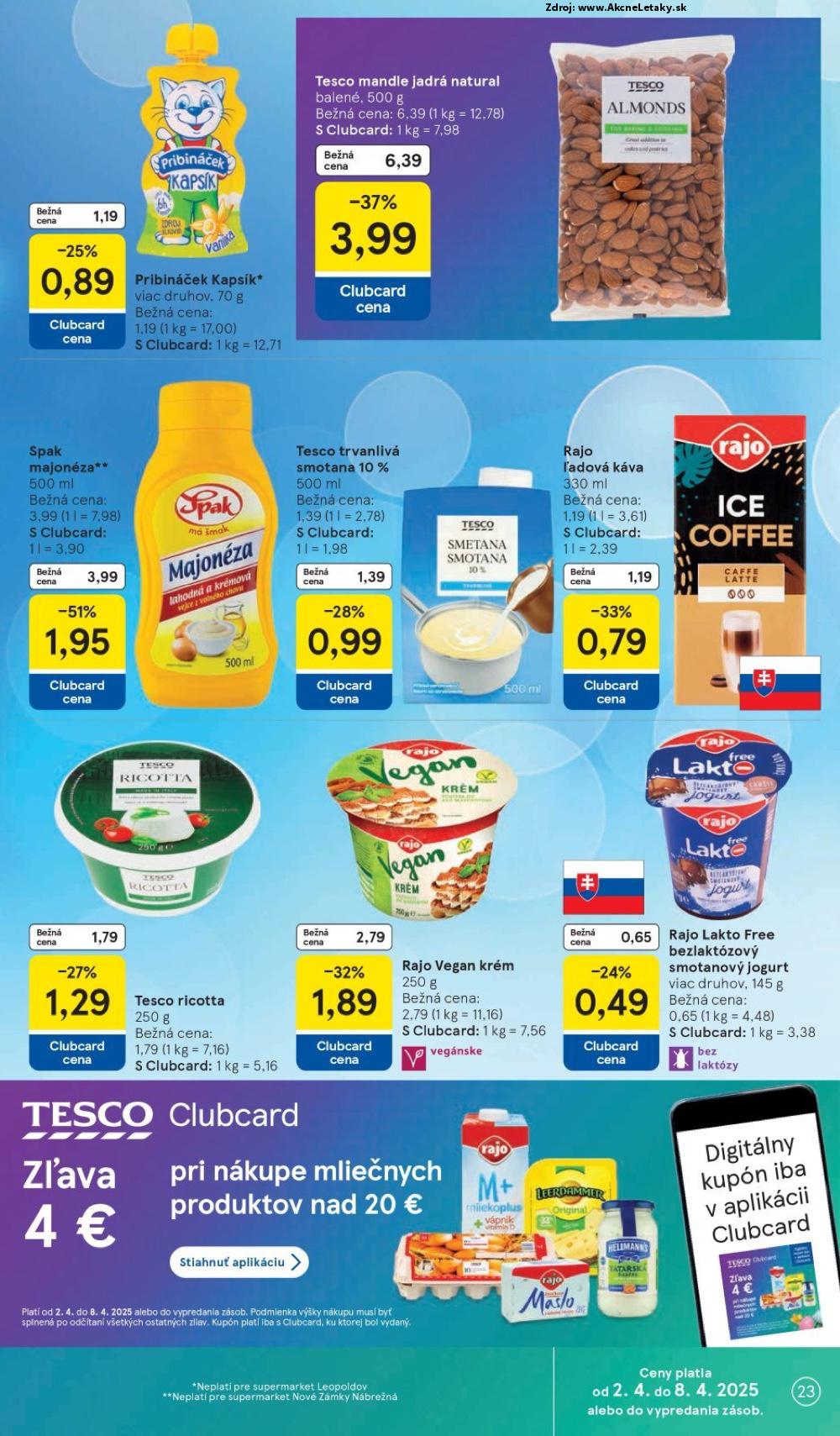 Leták Tesco (2. 4. - 8. 4. 2025) - strana 23 z 28