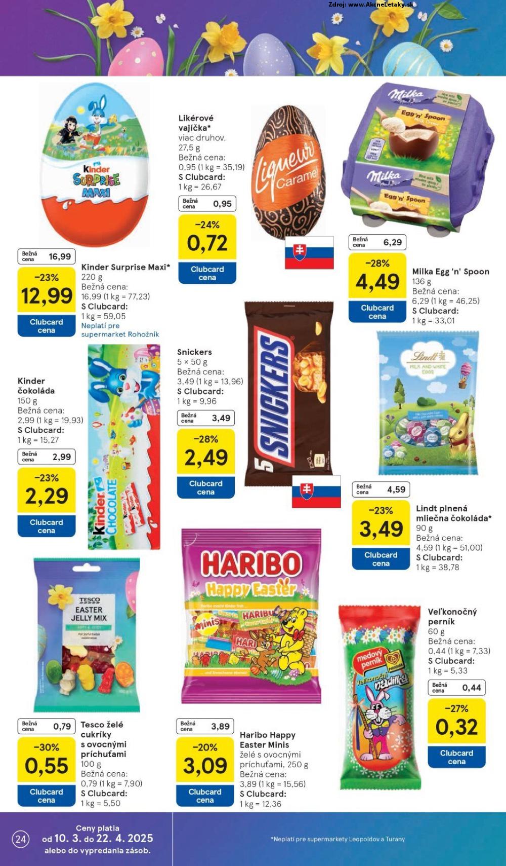 Leták Tesco (2. 4. - 8. 4. 2025) - strana 24 z 28