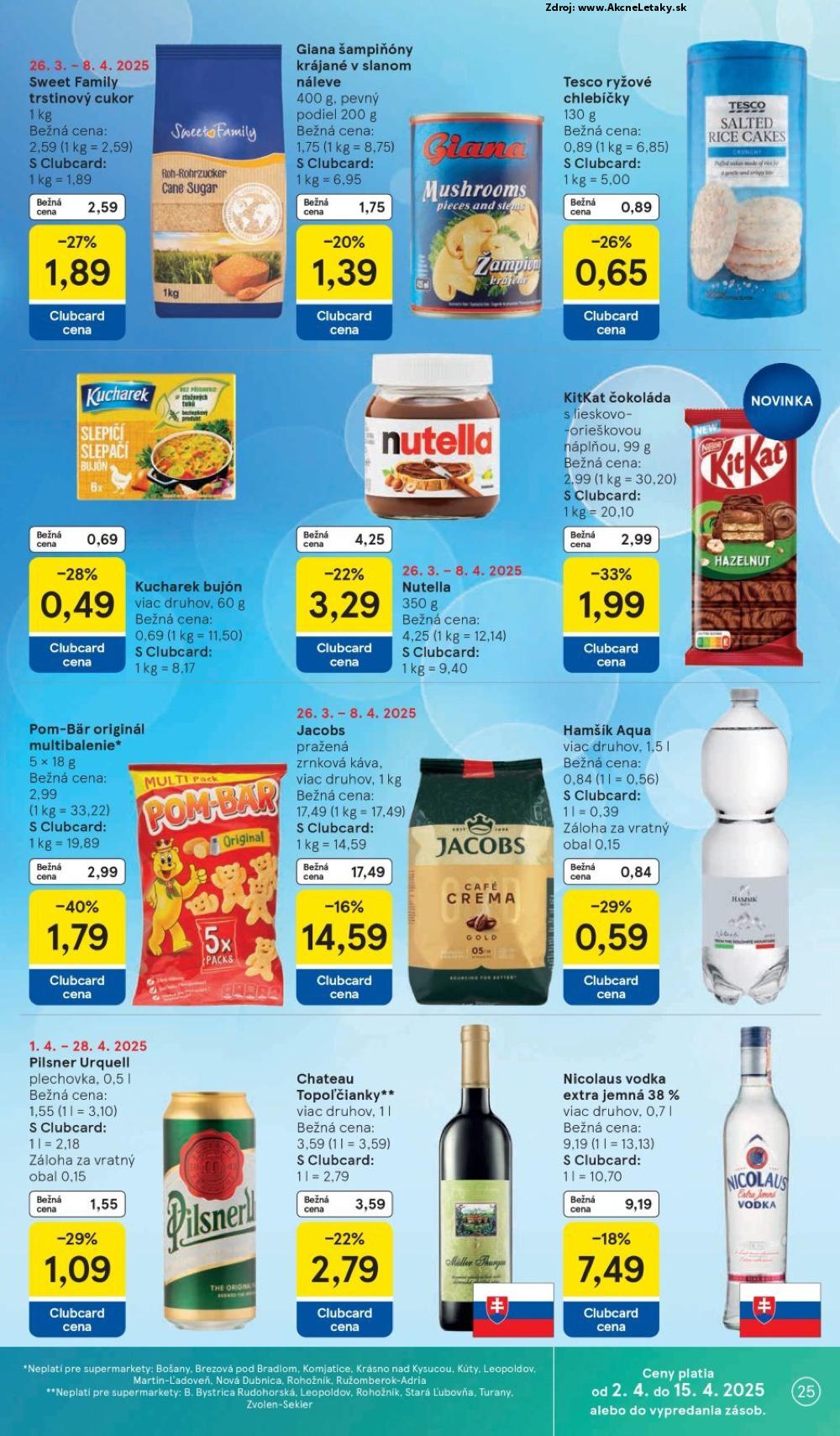 Leták Tesco (2. 4. - 8. 4. 2025) - strana 25 z 28