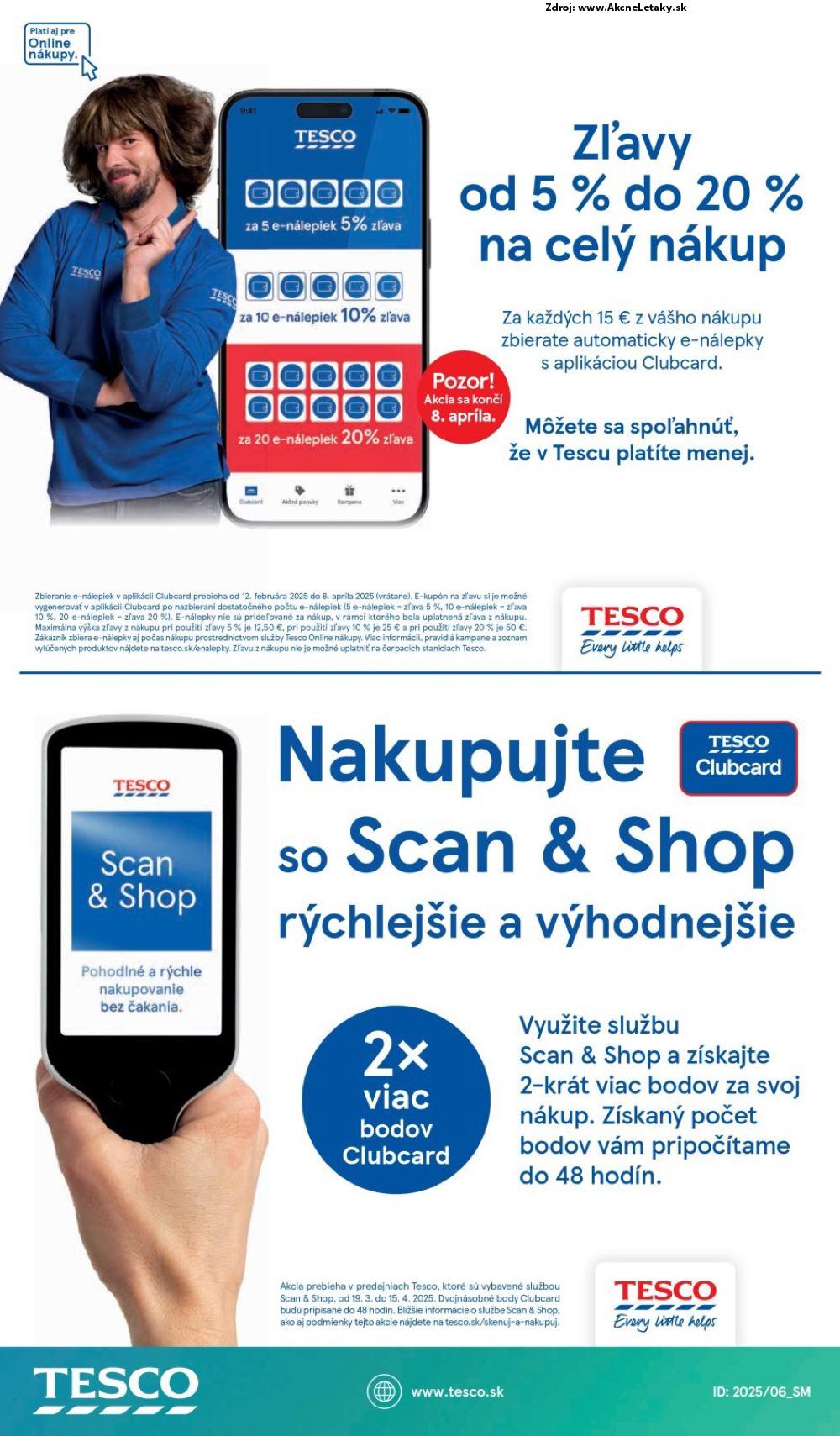 Leták Tesco (2. 4. - 8. 4. 2025) - strana 28 z 28