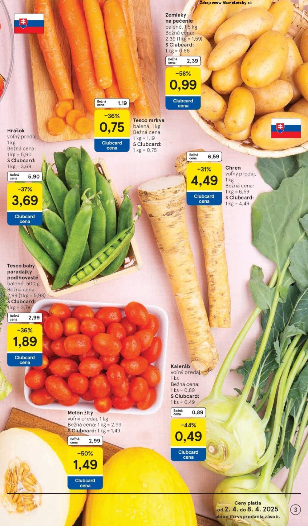 Leták Tesco (2. 4. - 8. 4. 2025) - strana 3 z 28