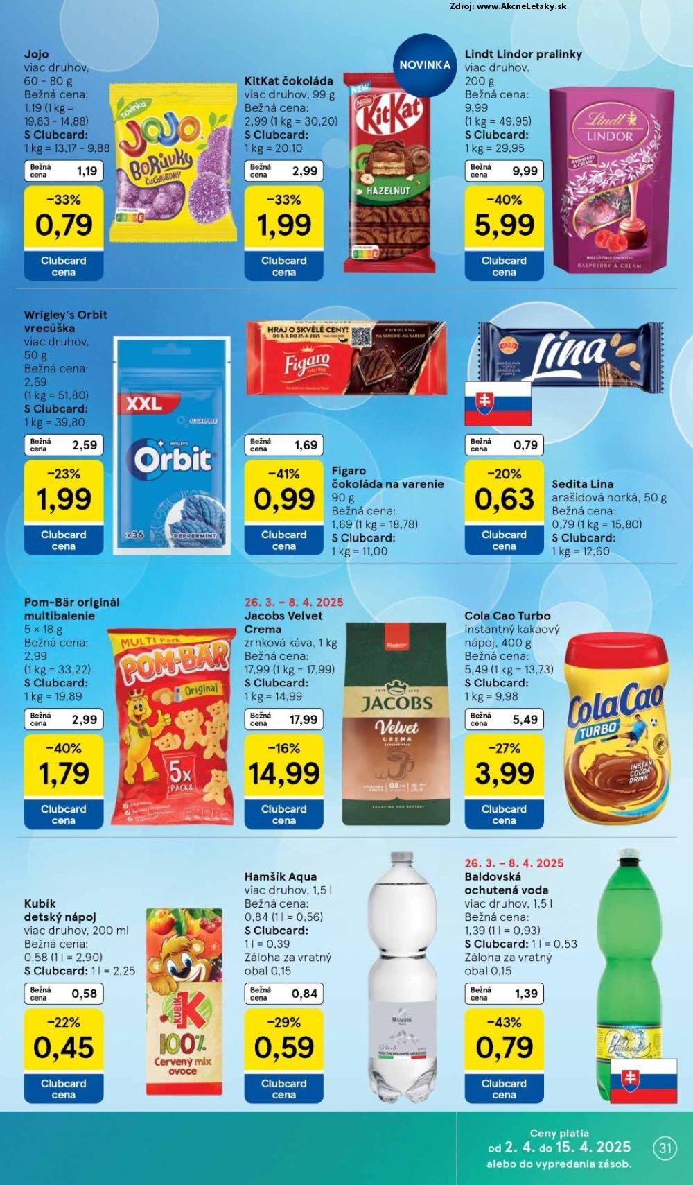 Leták Tesco (2. 4. - 8. 4. 2025) - strana 31 z 45