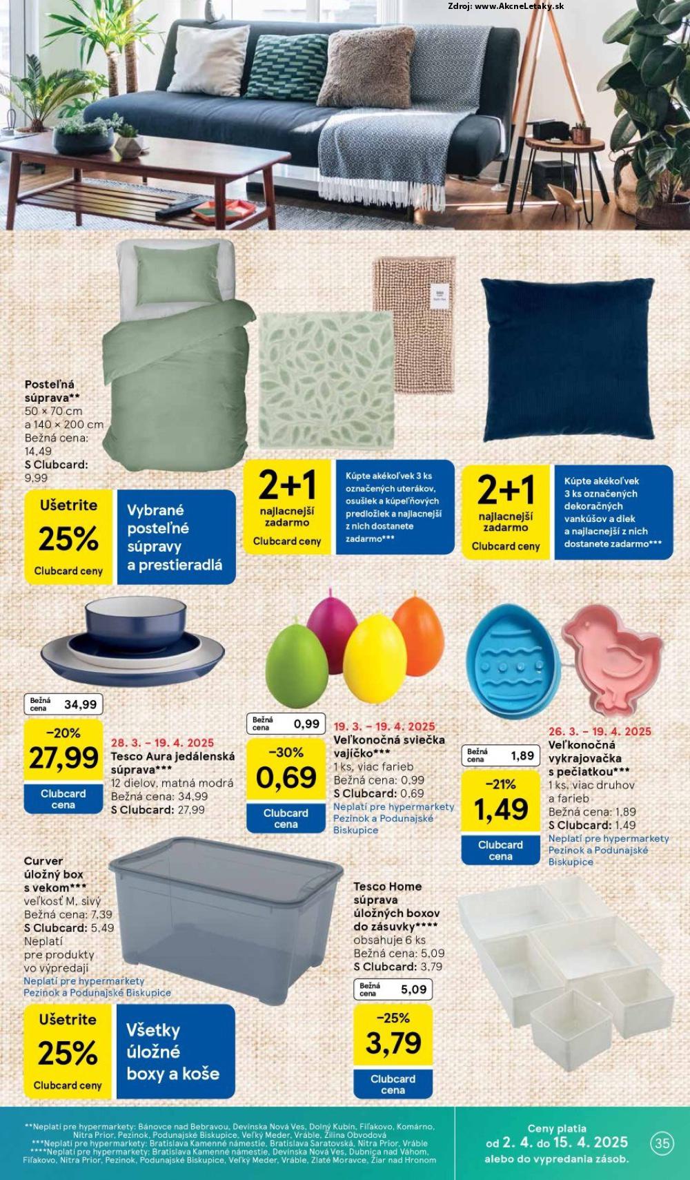 Leták Tesco (2. 4. - 8. 4. 2025) - strana 35 z 45