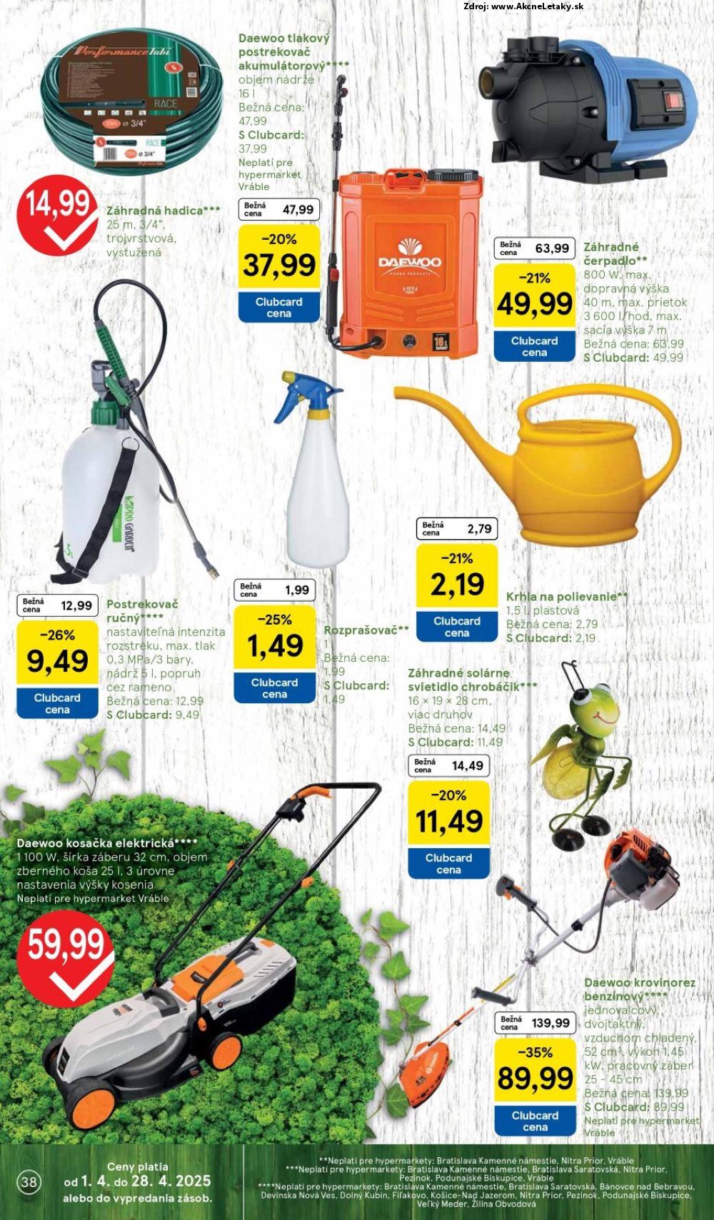 Leták Tesco (2. 4. - 8. 4. 2025) - strana 38 z 45