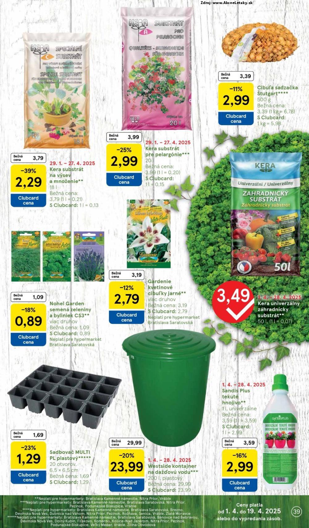 Leták Tesco (2. 4. - 8. 4. 2025) - strana 39 z 45
