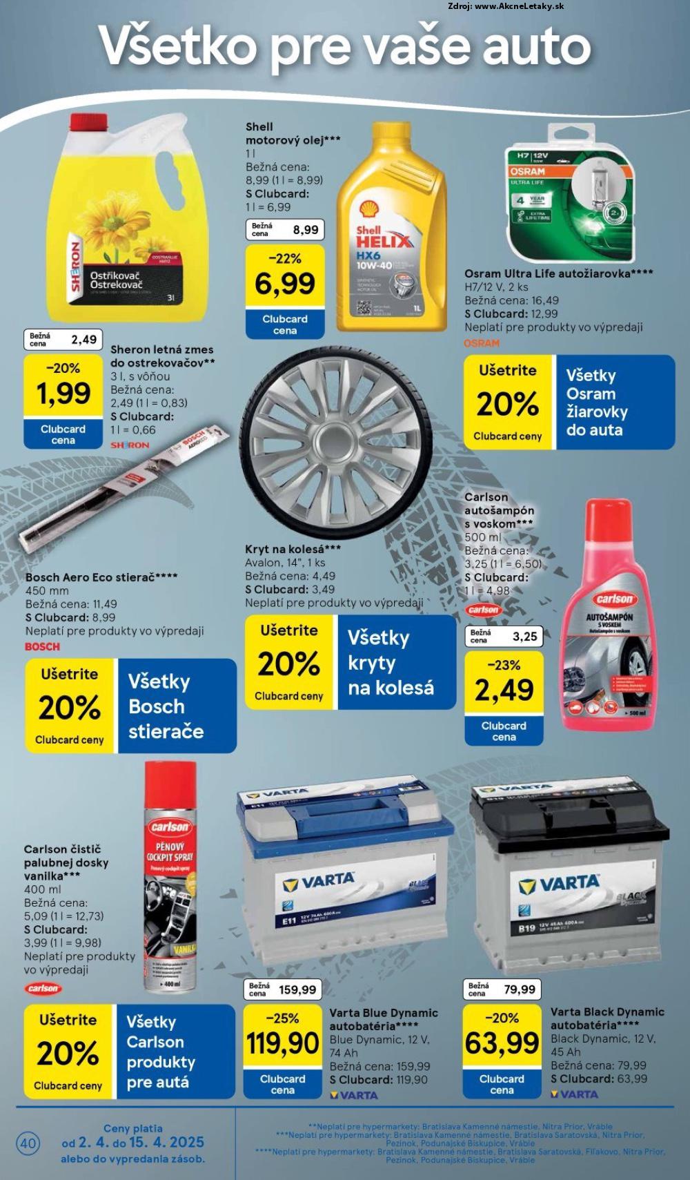 Leták Tesco (2. 4. - 8. 4. 2025) - strana 40 z 45