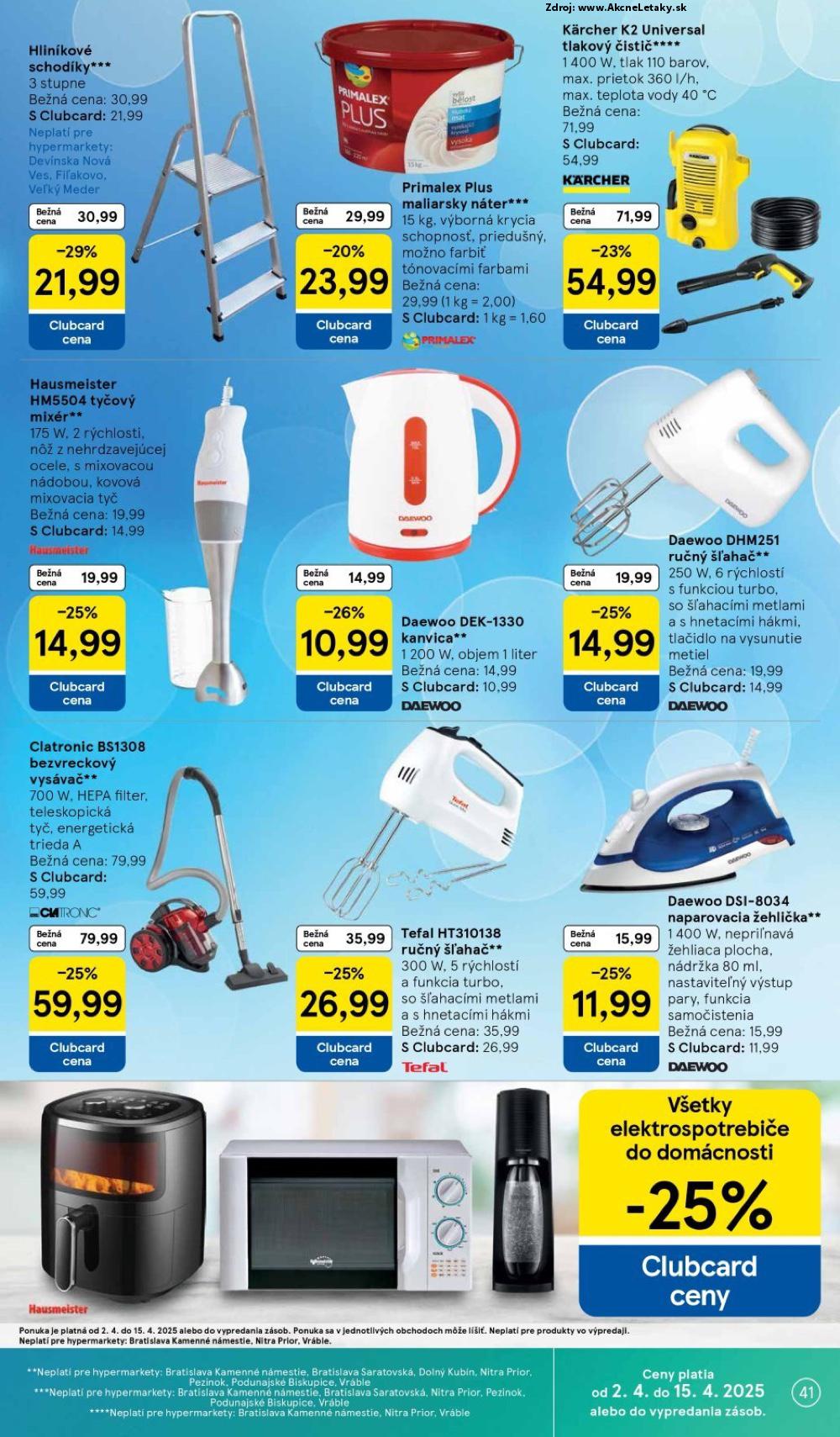 Leták Tesco (2. 4. - 8. 4. 2025) - strana 41 z 45