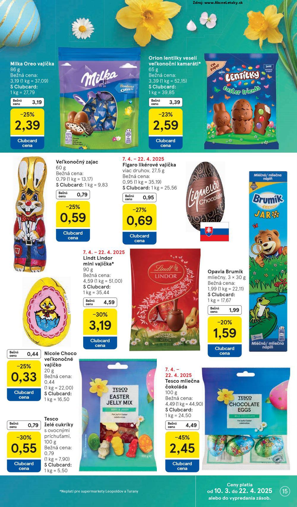 Leták Tesco (16. 4. - 22. 4. 2025) - strana 15 z 25