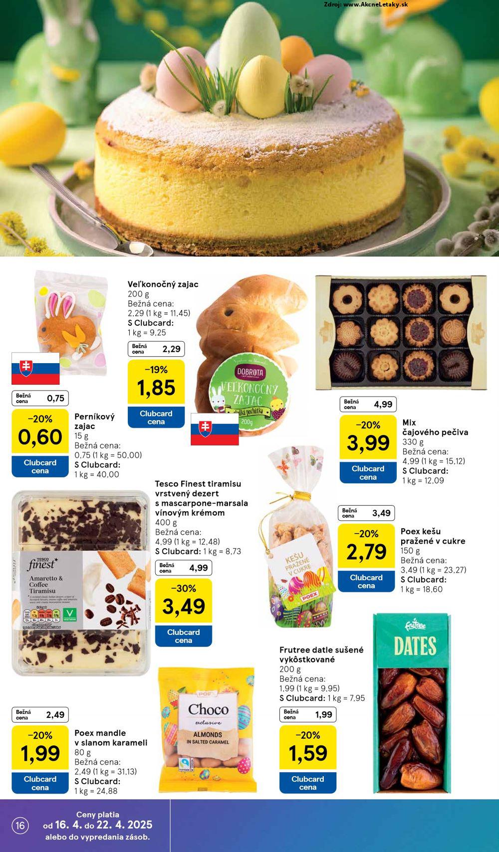 Leták Tesco (16. 4. - 22. 4. 2025) - strana 16 z 25
