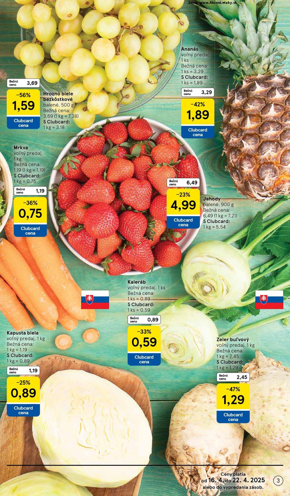 Leták Tesco (16. 4. - 22. 4. 2025) - strana 3 z 25
