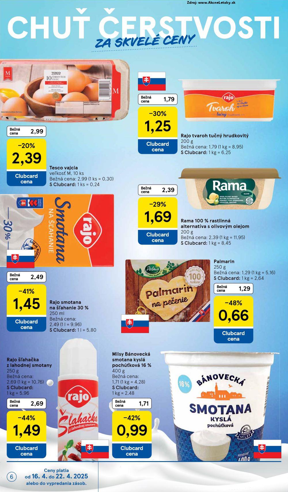 Leták Tesco (16. 4. - 22. 4. 2025) - strana 6 z 25