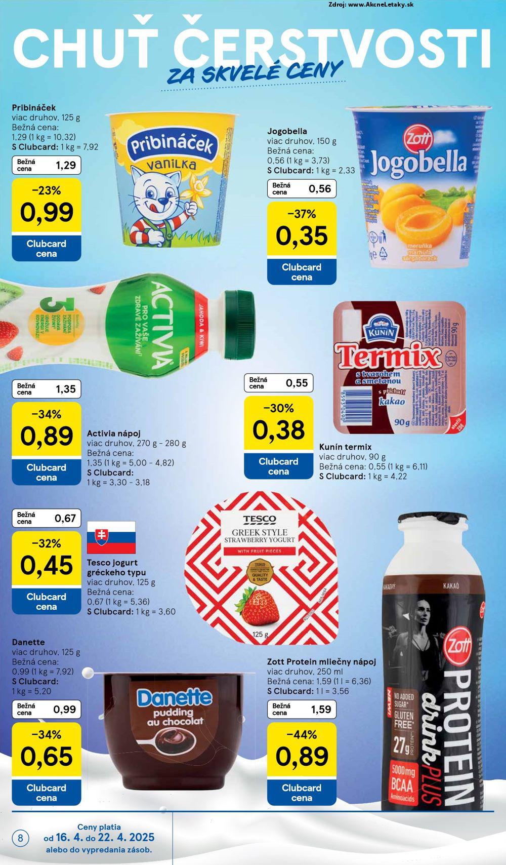 Leták Tesco (16. 4. - 22. 4. 2025) - strana 8 z 25