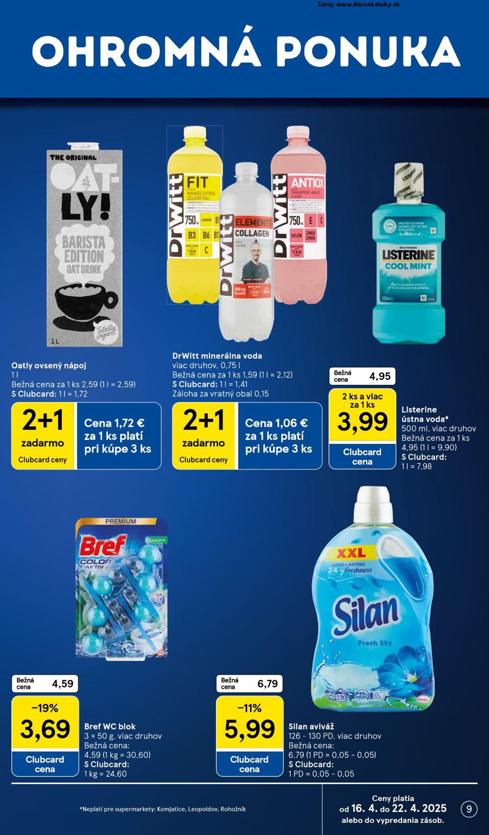 Leták Tesco (16. 4. - 22. 4. 2025) - strana 9 z 25