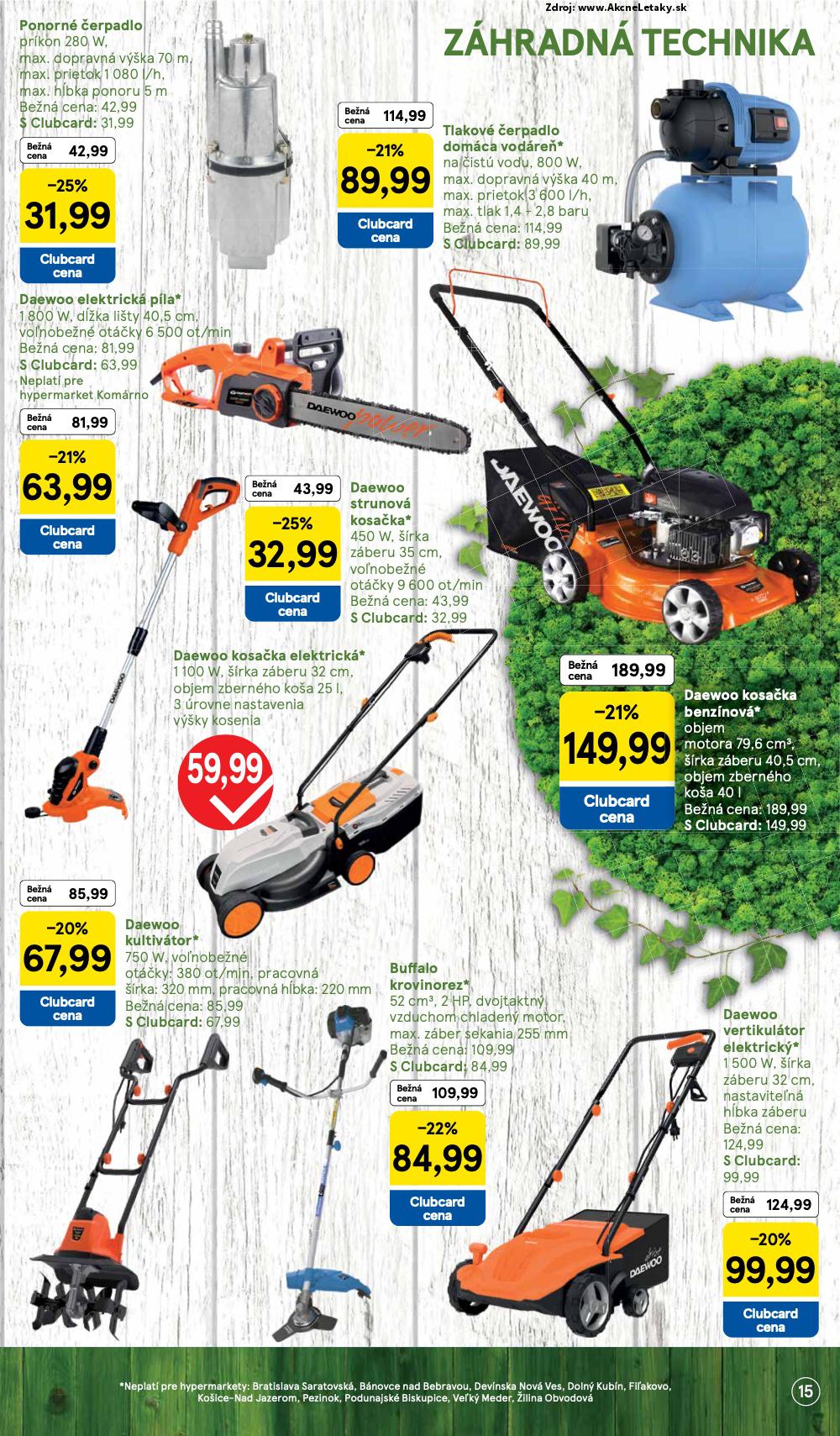 Leták Tesco (29. 4. - 26. 5. 2025) - strana 15 z 19