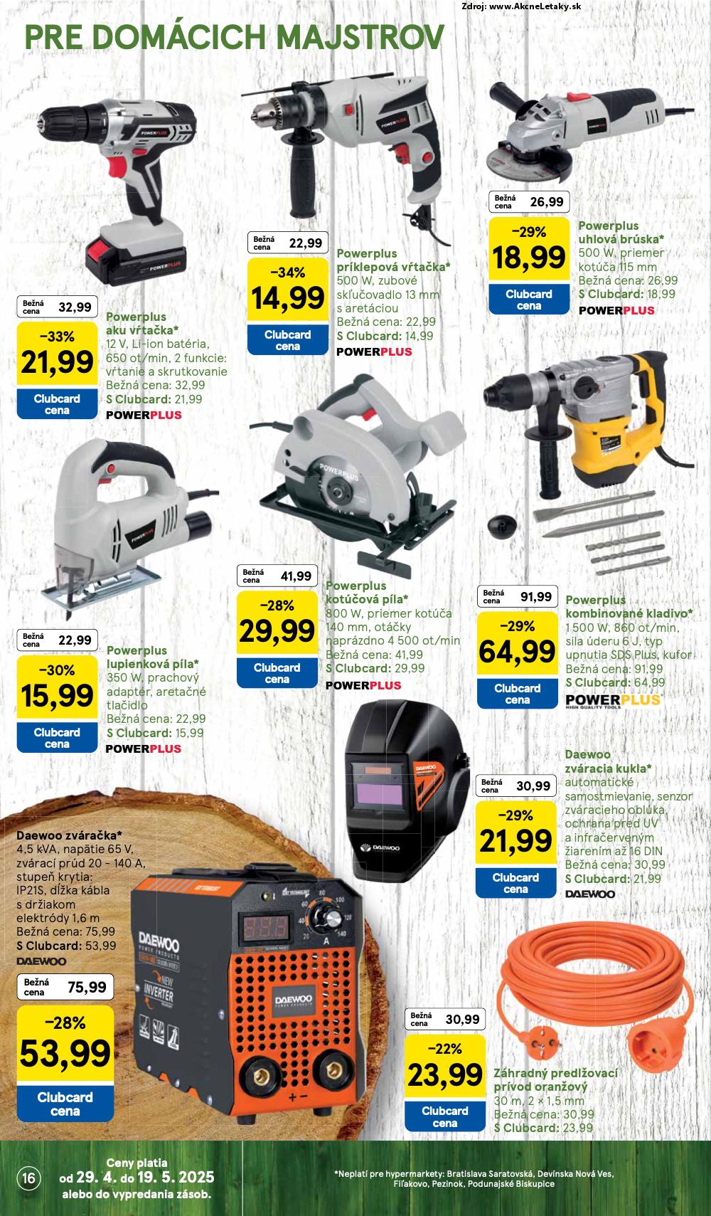 Leták Tesco (29. 4. - 26. 5. 2025) - strana 16 z 19