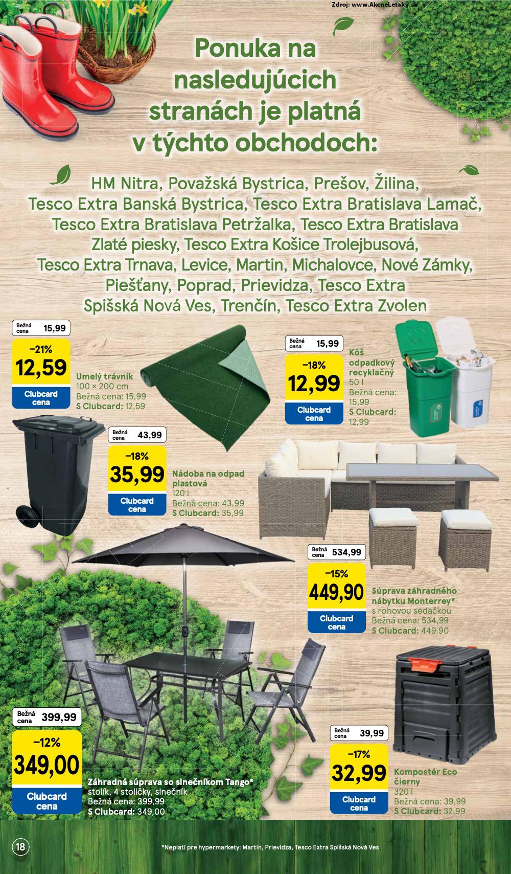 Leták Tesco (29. 4. - 26. 5. 2025) - strana 18 z 19
