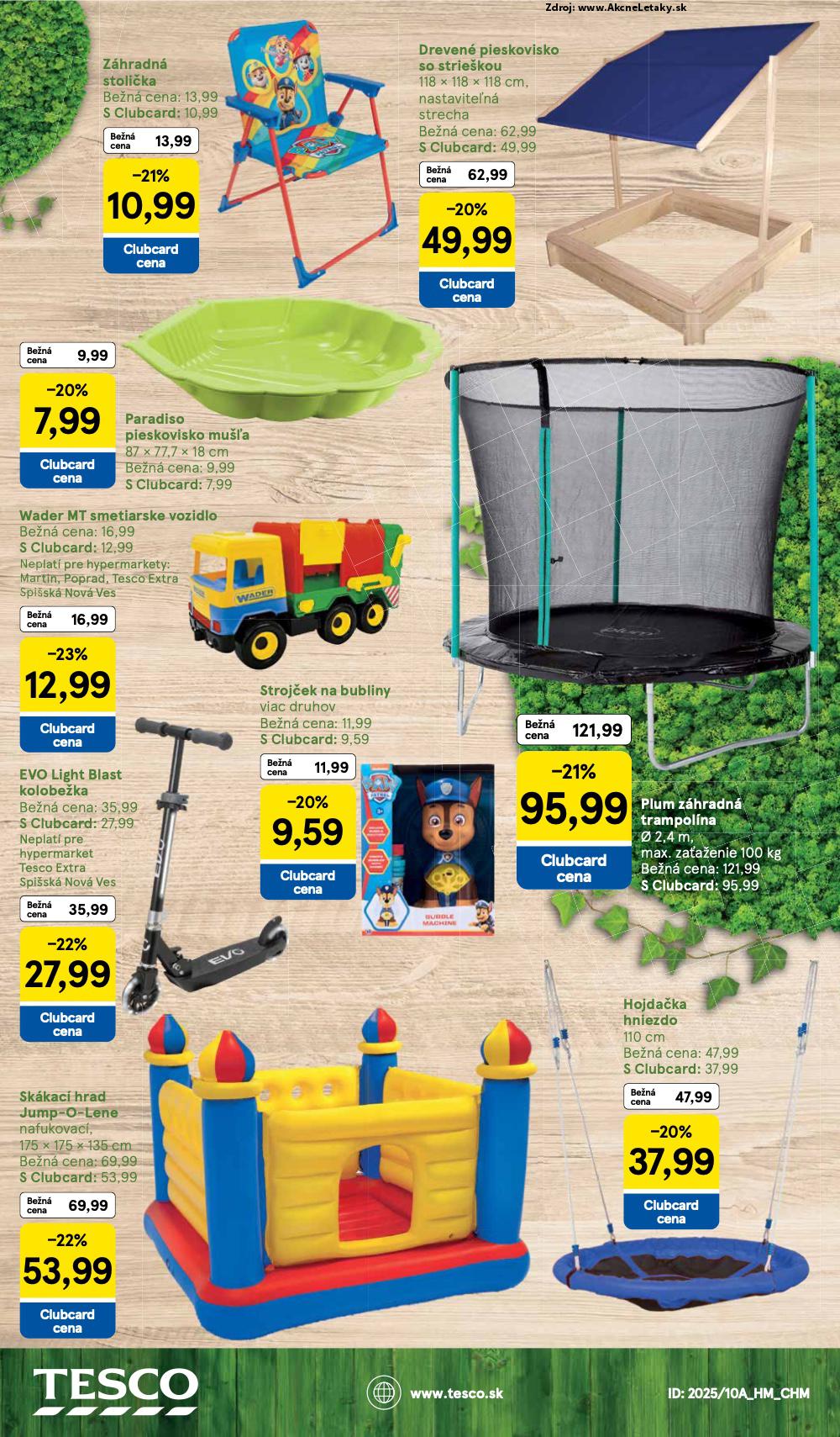 Leták Tesco (29. 4. - 26. 5. 2025) - strana 19 z 19