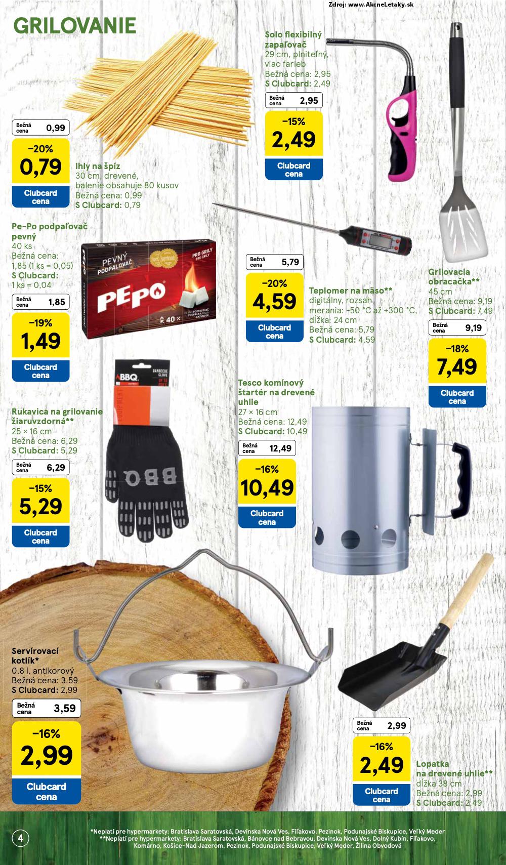 Leták Tesco (29. 4. - 26. 5. 2025) - strana 4 z 19