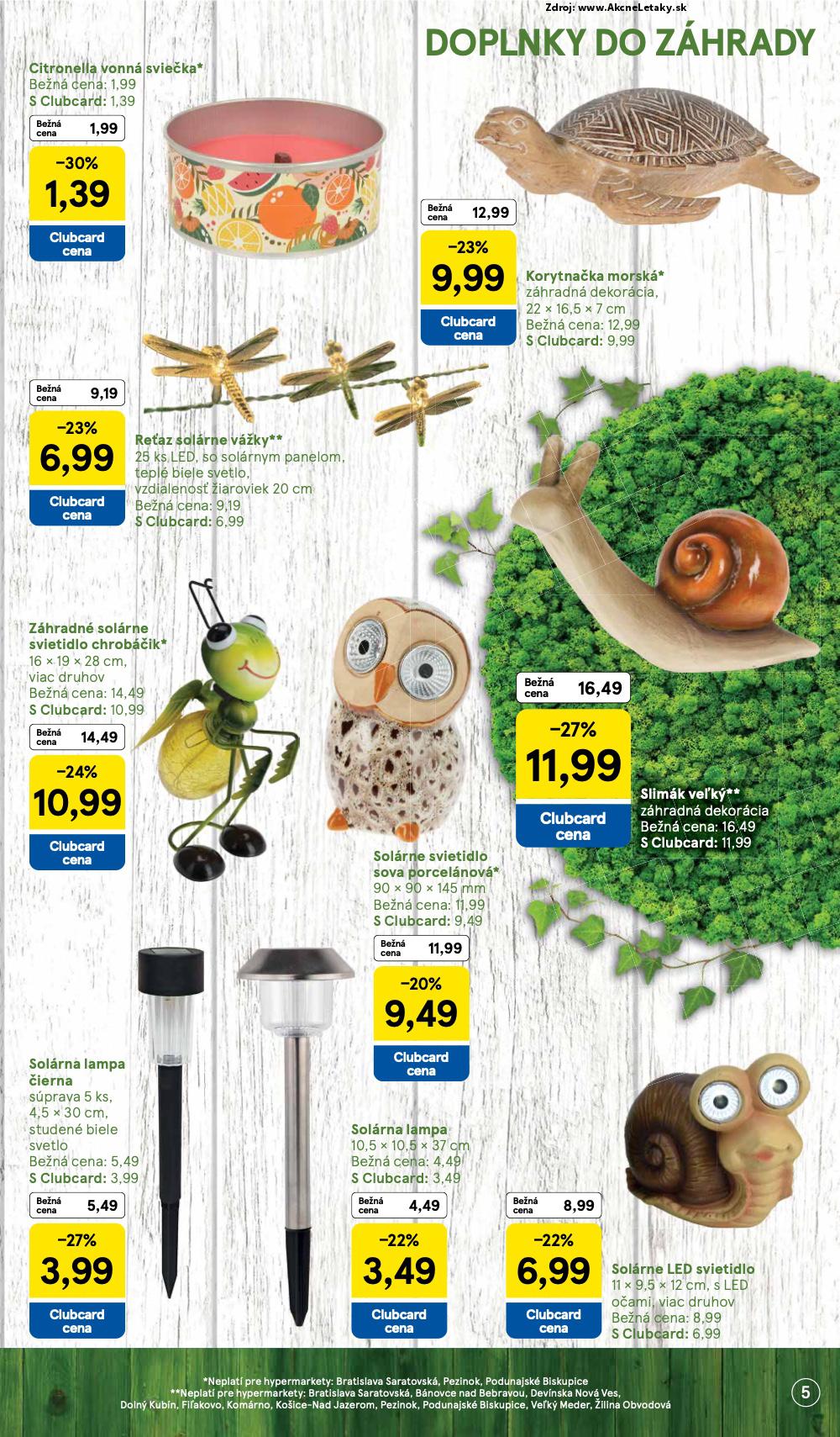 Leták Tesco (29. 4. - 26. 5. 2025) - strana 5 z 19