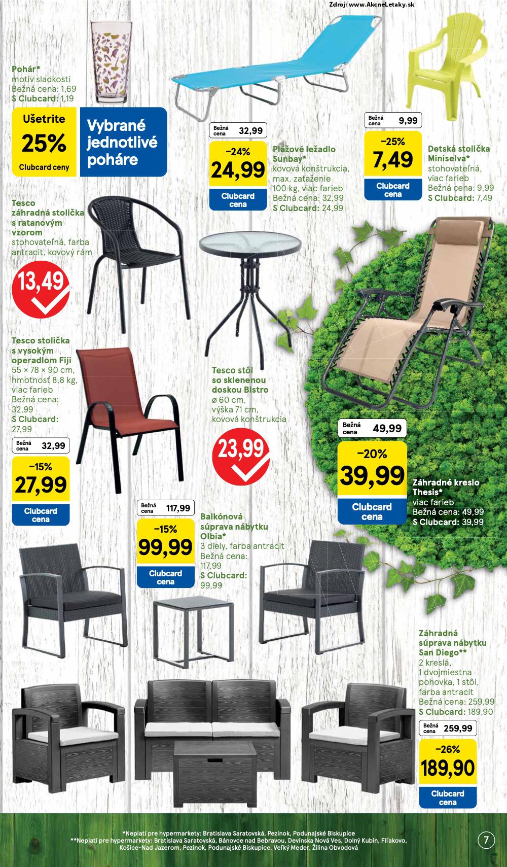 Leták Tesco (29. 4. - 26. 5. 2025) - strana 7 z 19