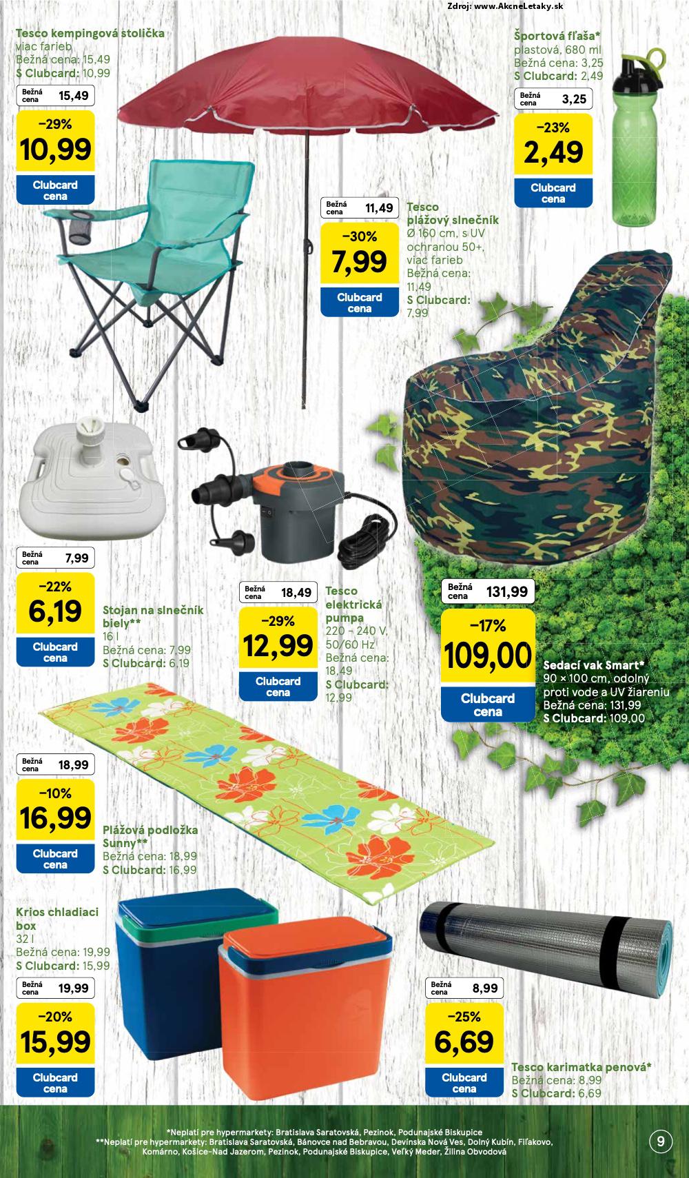 Leták Tesco (29. 4. - 26. 5. 2025) - strana 9 z 19