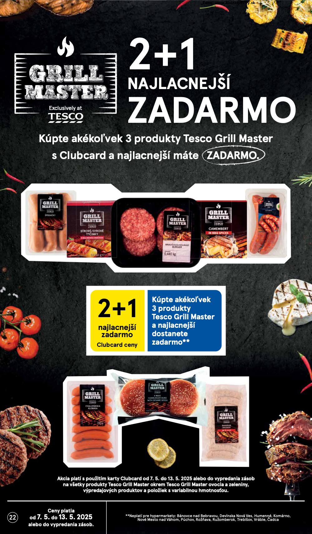 Leták Tesco (7. 5. - 13. 5. 2025) - strana 22 z 48