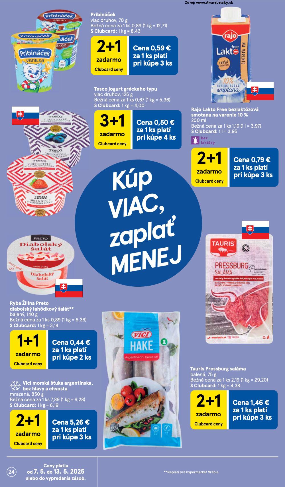 Leták Tesco (7. 5. - 13. 5. 2025) - strana 24 z 48