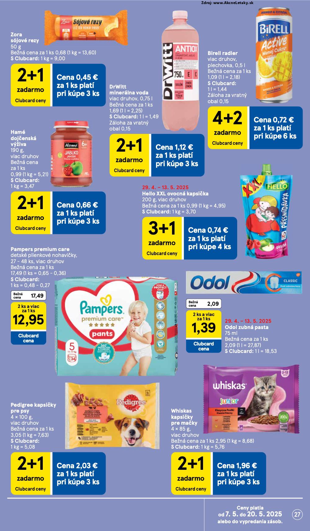 Leták Tesco (7. 5. - 13. 5. 2025) - strana 27 z 48