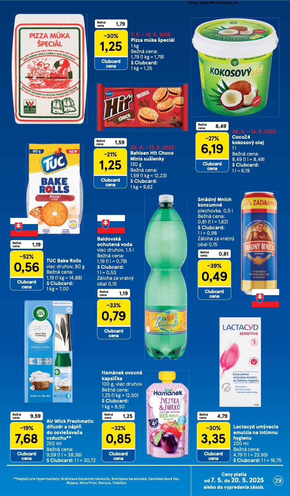Leták Tesco (7. 5. - 13. 5. 2025) - strana 29 z 48