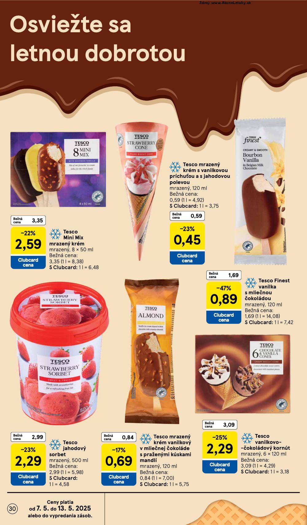 Leták Tesco (7. 5. - 13. 5. 2025) - strana 30 z 48