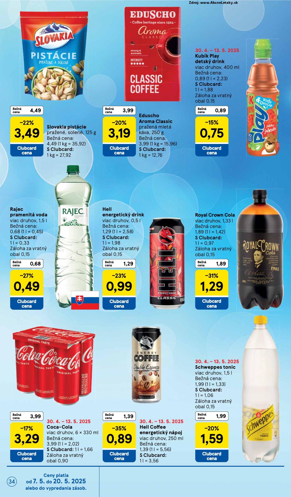 Leták Tesco (7. 5. - 13. 5. 2025) - strana 34 z 48