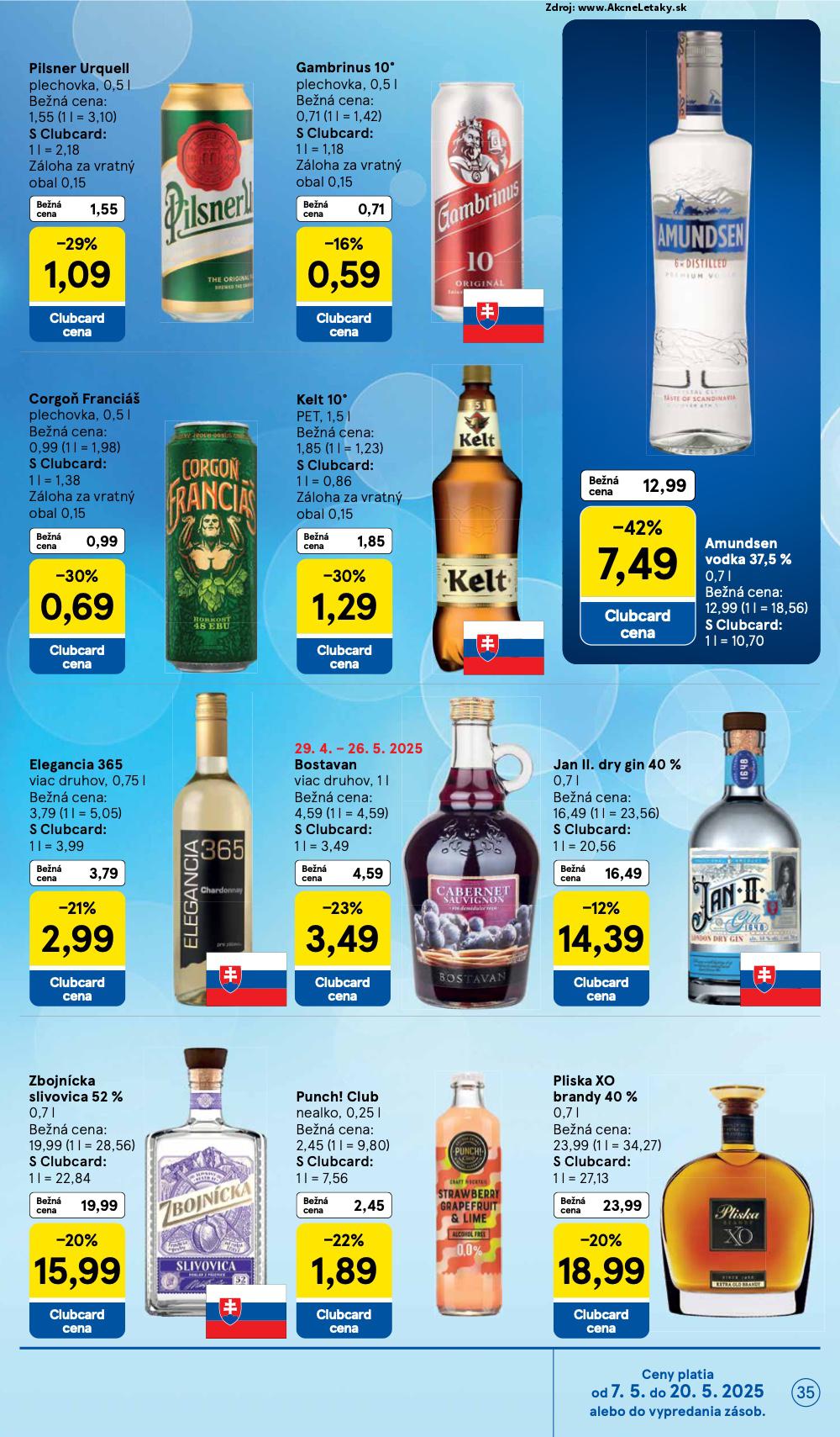 Leták Tesco (7. 5. - 13. 5. 2025) - strana 35 z 48