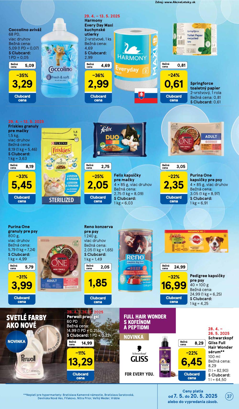Leták Tesco (7. 5. - 13. 5. 2025) - strana 37 z 48