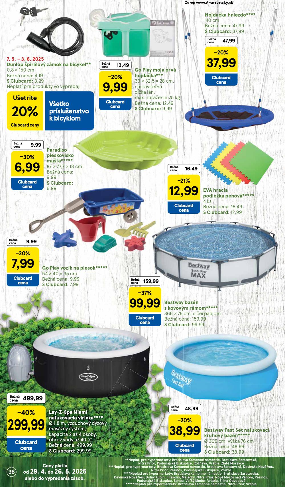 Leták Tesco (7. 5. - 13. 5. 2025) - strana 38 z 48