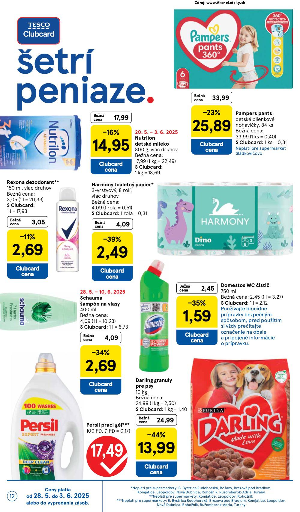 Leták Tesco (28. 5. - 3. 6. 2025) - strana 12 z 28