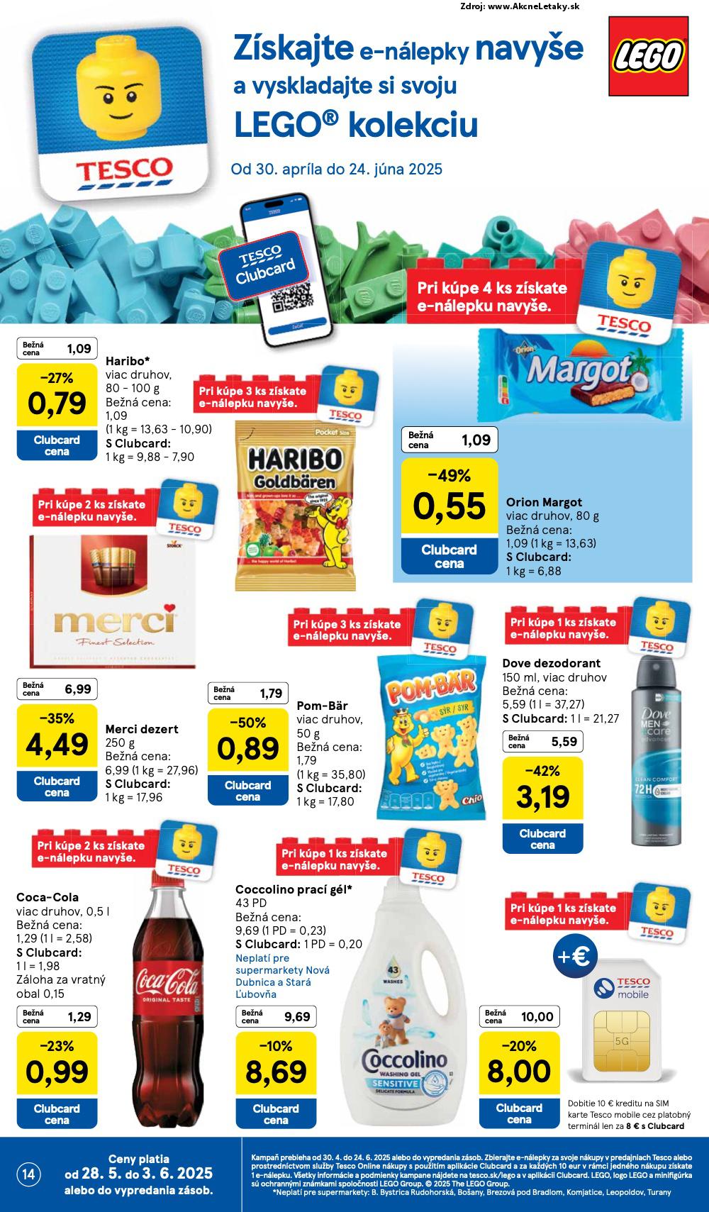 Leták Tesco (28. 5. - 3. 6. 2025) - strana 14 z 28