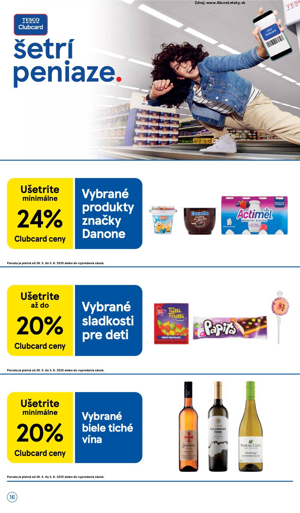 Leták Tesco (28. 5. - 3. 6. 2025) - strana 16 z 28