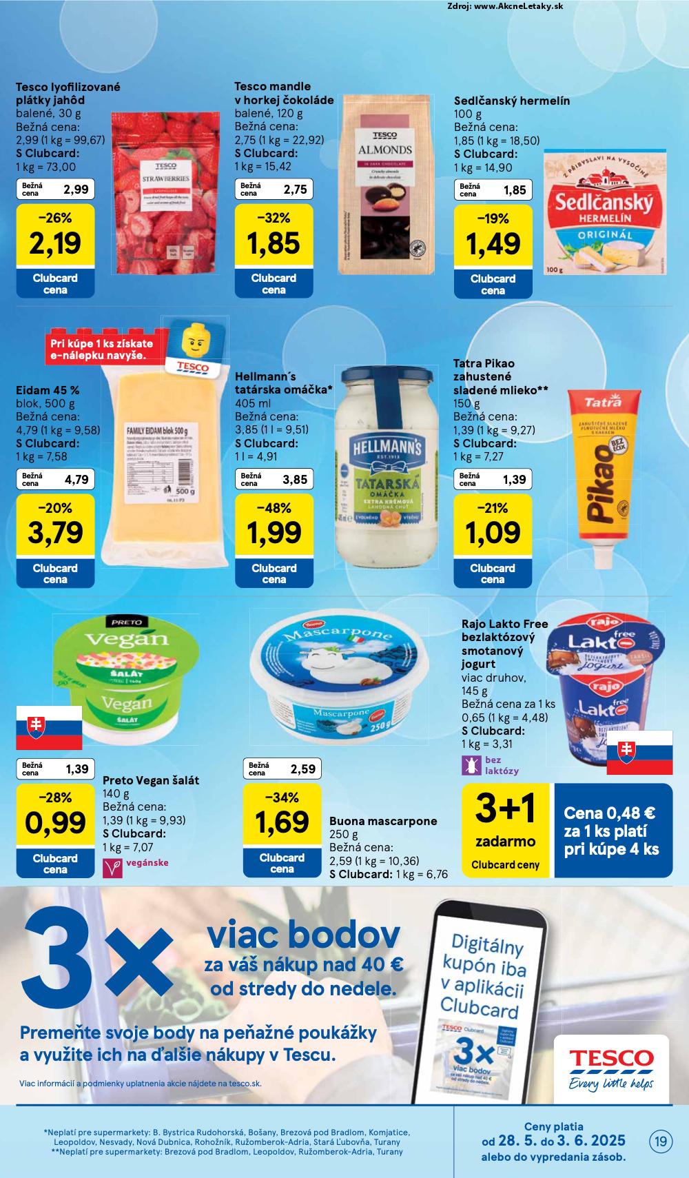 Leták Tesco (28. 5. - 3. 6. 2025) - strana 19 z 28