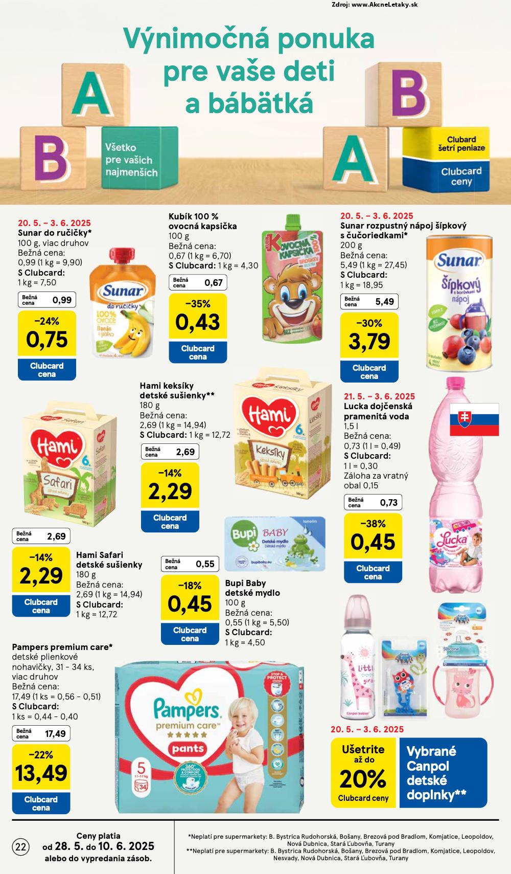 Leták Tesco (28. 5. - 3. 6. 2025) - strana 22 z 28