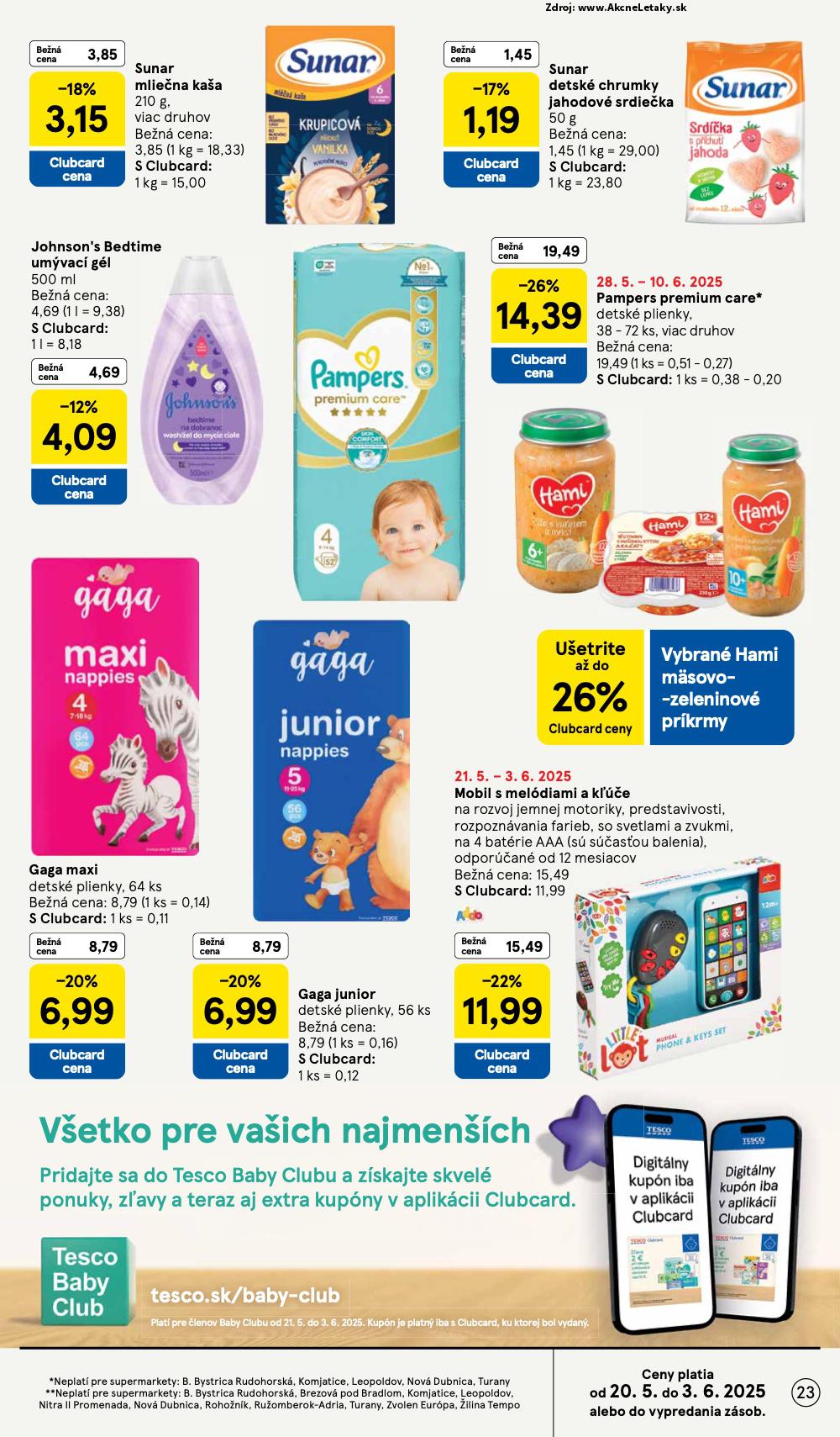 Leták Tesco (28. 5. - 3. 6. 2025) - strana 23 z 28