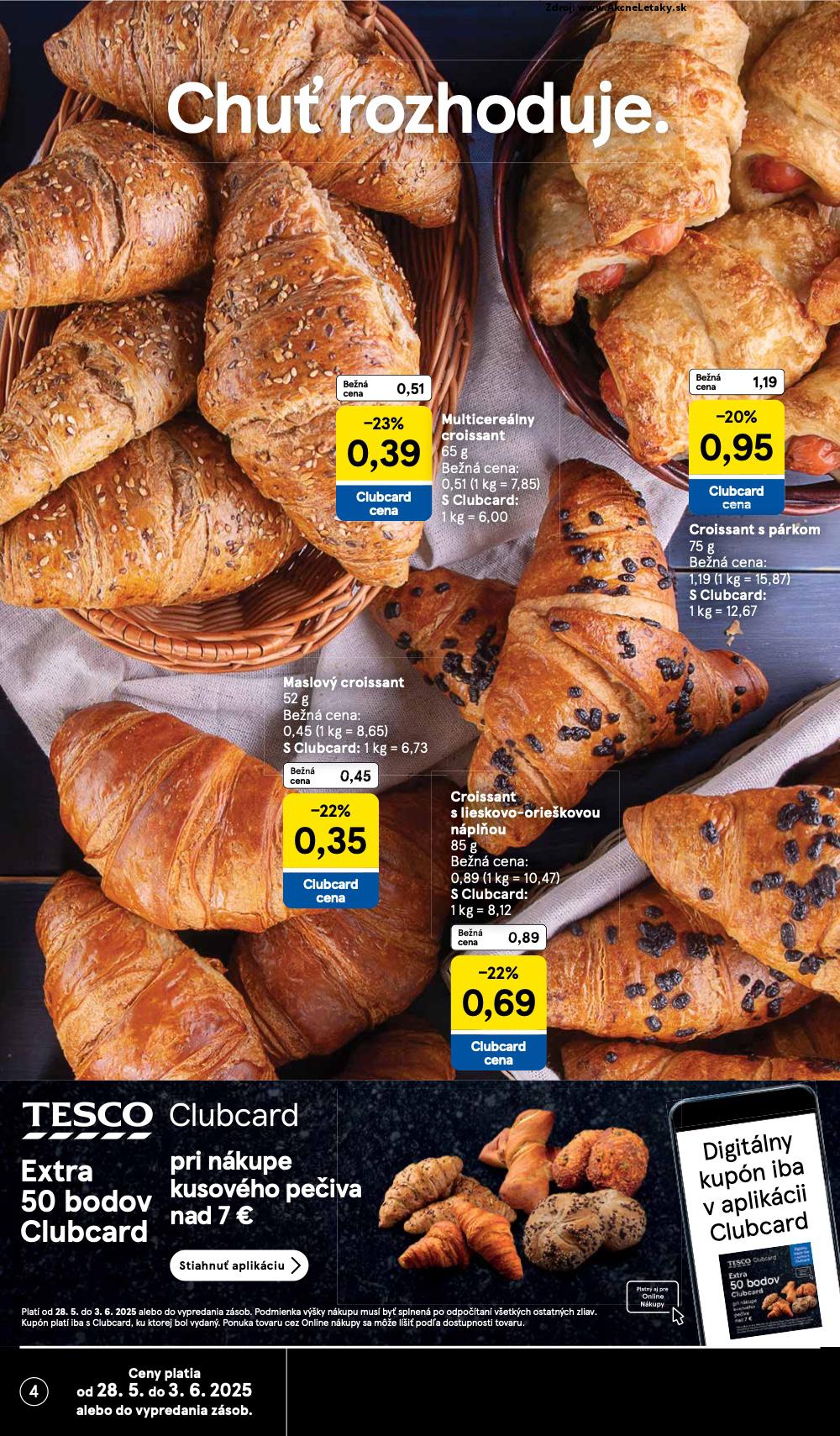 Leták Tesco (28. 5. - 3. 6. 2025) - strana 4 z 28