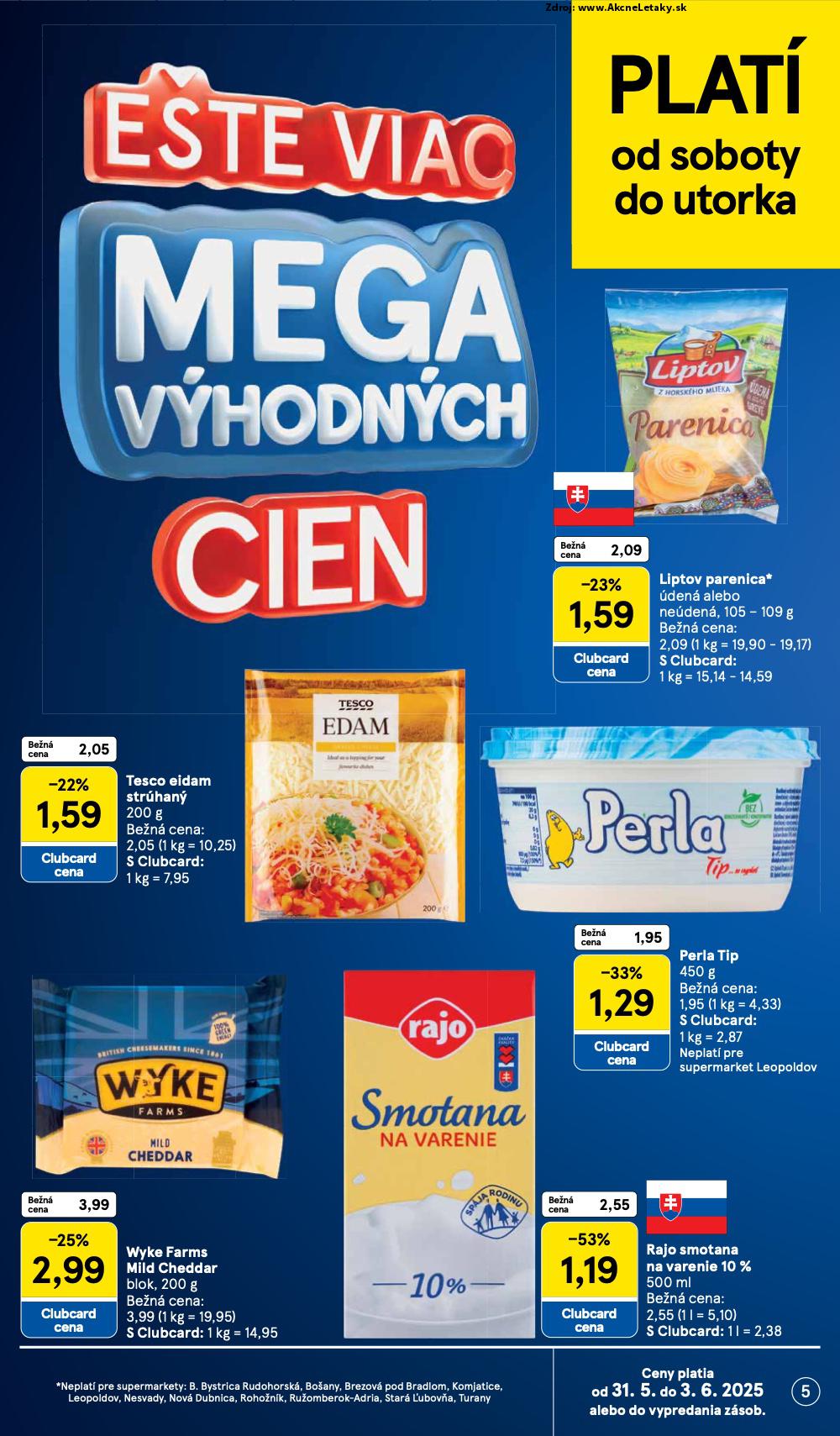 Leták Tesco (28. 5. - 3. 6. 2025) - strana 5 z 28