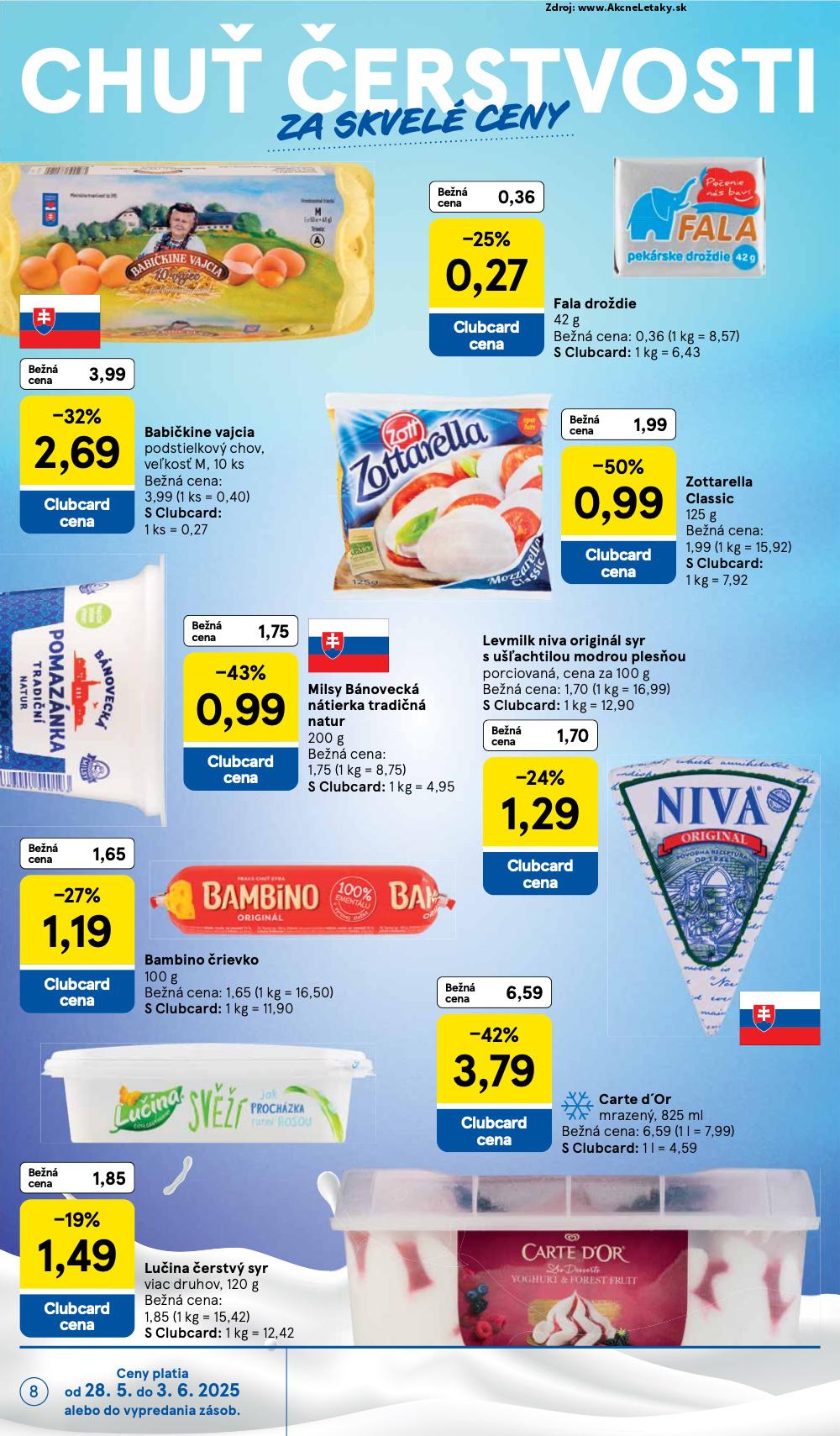 Leták Tesco (28. 5. - 3. 6. 2025) - strana 8 z 28