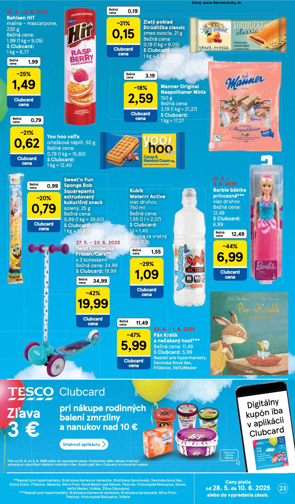 Leták Tesco (28. 5. - 3. 6. 2025) - strana 23 z 44