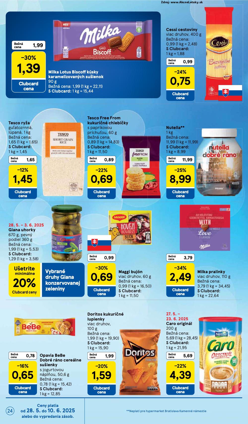Leták Tesco (28. 5. - 3. 6. 2025) - strana 24 z 44