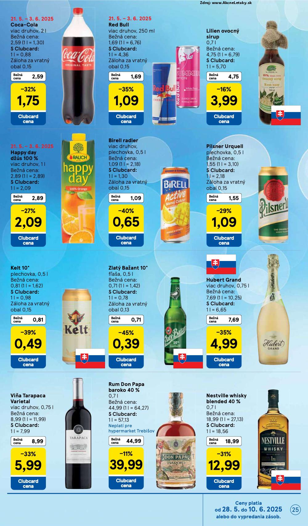 Leták Tesco (28. 5. - 3. 6. 2025) - strana 25 z 44