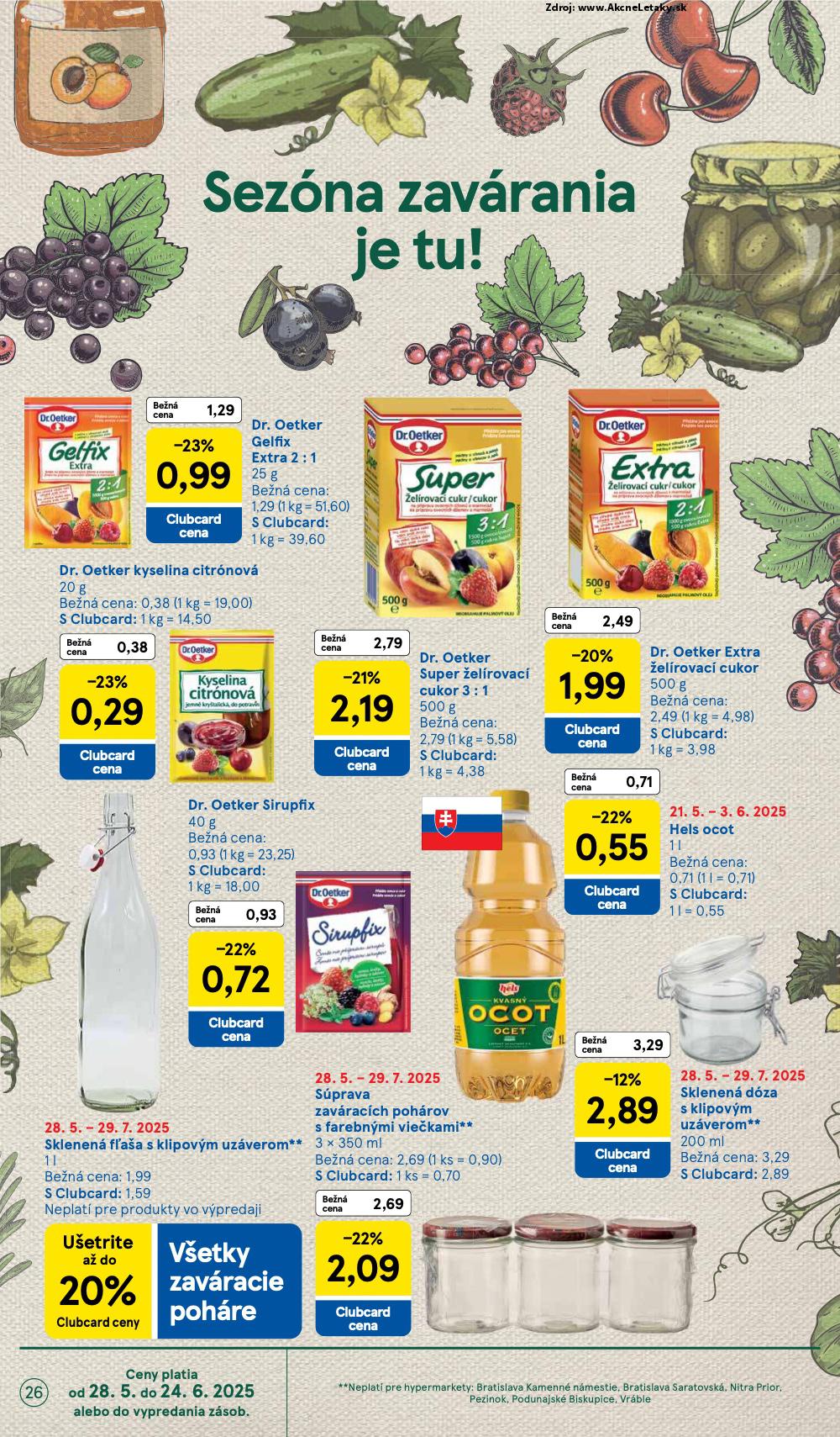 Leták Tesco (28. 5. - 3. 6. 2025) - strana 26 z 44
