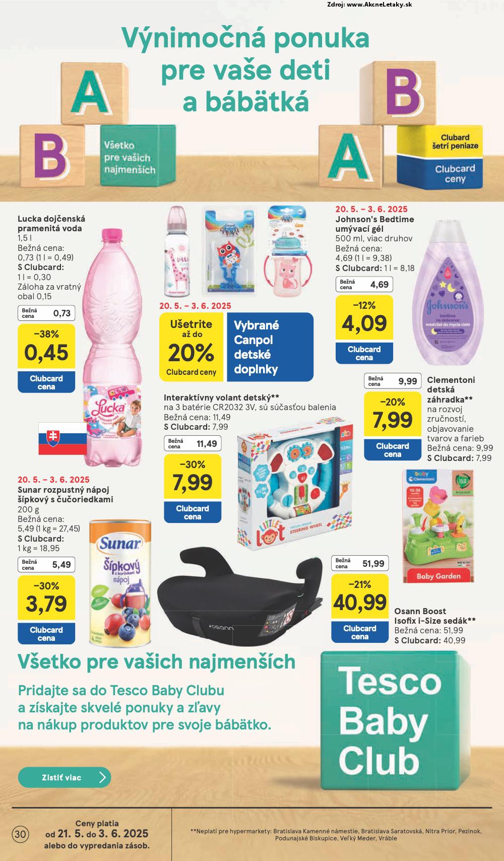 Leták Tesco (28. 5. - 3. 6. 2025) - strana 30 z 44